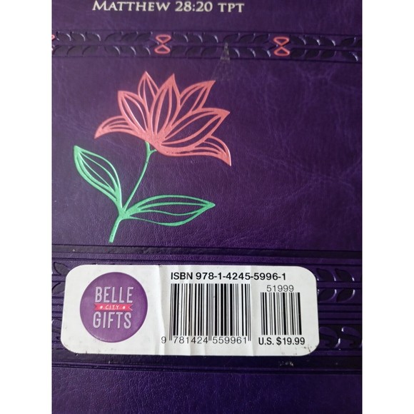 God Is Always With Me Ziparound Devotional (Faux Leather) - Engaging Devotion - Picture 3 of 8
